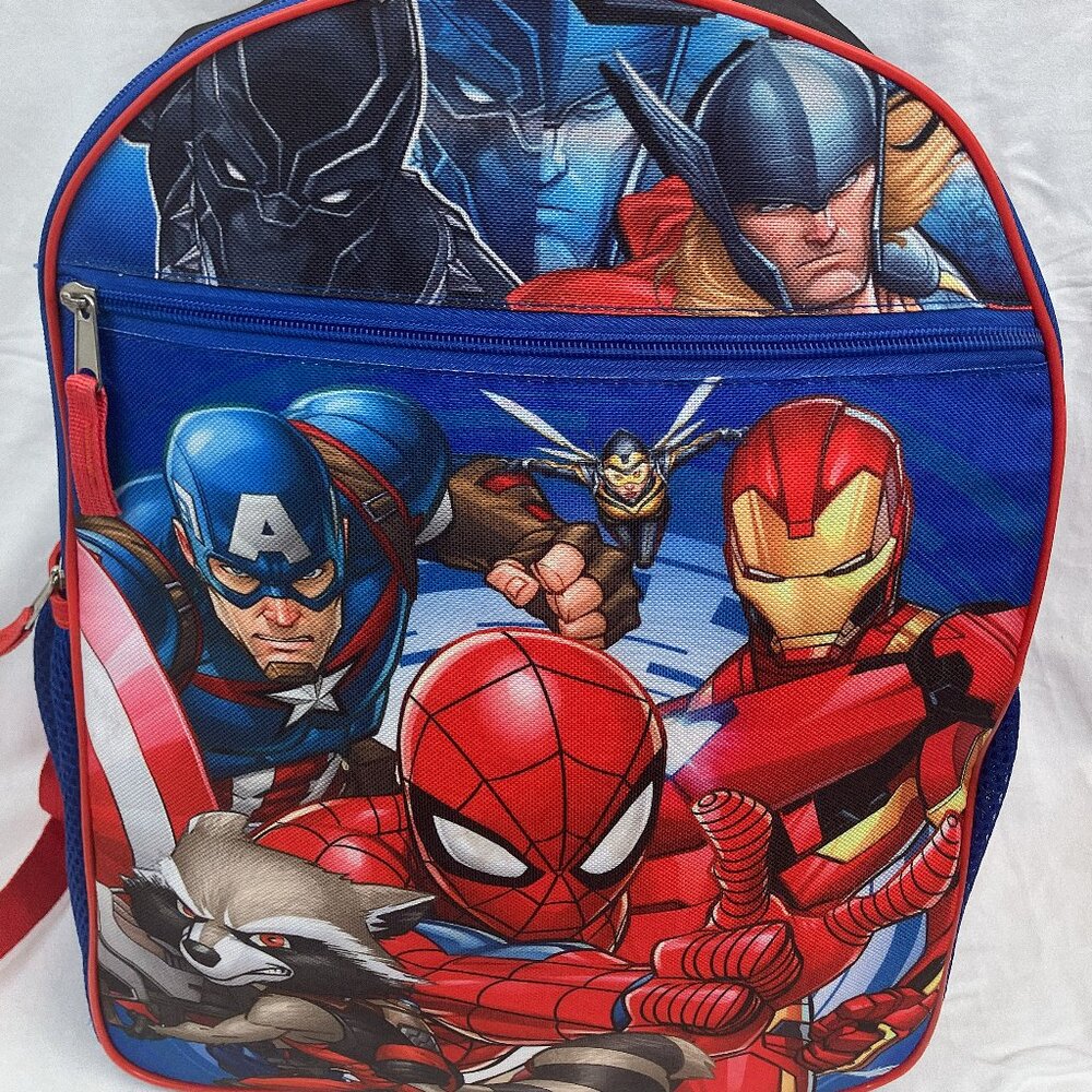 Kids Avengers Marvel Canvas Backpack
